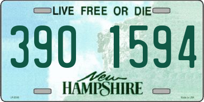 NH license plate 3901594