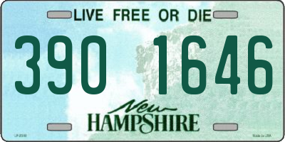 NH license plate 3901646