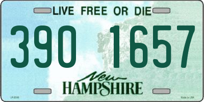 NH license plate 3901657