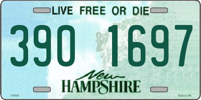 NH license plate 3901697