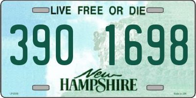 NH license plate 3901698