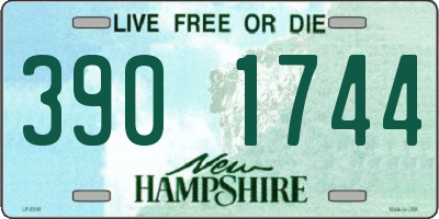 NH license plate 3901744