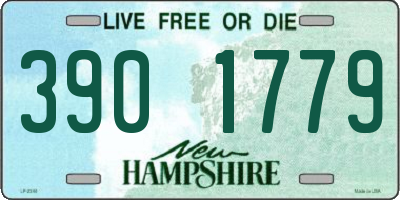 NH license plate 3901779