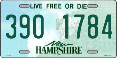 NH license plate 3901784