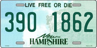 NH license plate 3901862