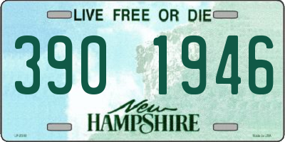 NH license plate 3901946