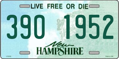 NH license plate 3901952