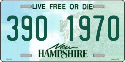NH license plate 3901970