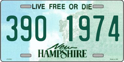 NH license plate 3901974