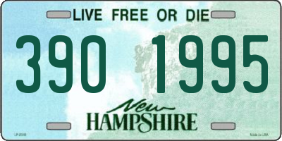NH license plate 3901995