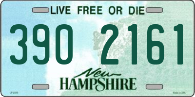 NH license plate 3902161