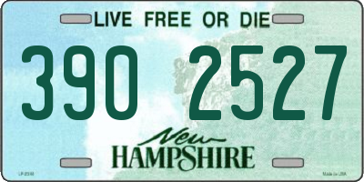 NH license plate 3902527