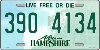NH license plate 3904134