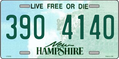 NH license plate 3904140