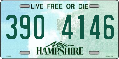 NH license plate 3904146