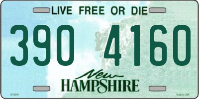 NH license plate 3904160