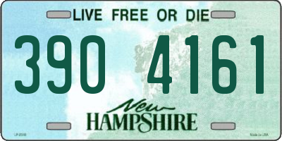 NH license plate 3904161