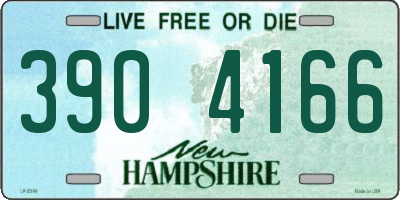 NH license plate 3904166