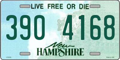 NH license plate 3904168