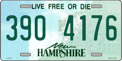 NH license plate 3904176