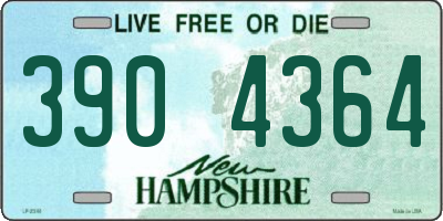 NH license plate 3904364