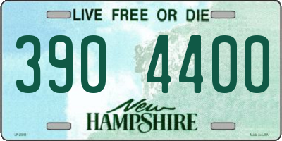 NH license plate 3904400
