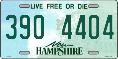 NH license plate 3904404