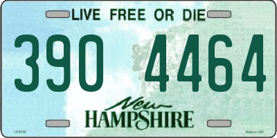 NH license plate 3904464