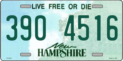 NH license plate 3904516