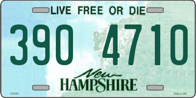 NH license plate 3904710