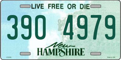 NH license plate 3904979