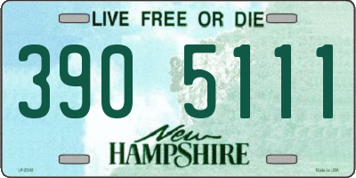 NH license plate 3905111