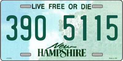 NH license plate 3905115