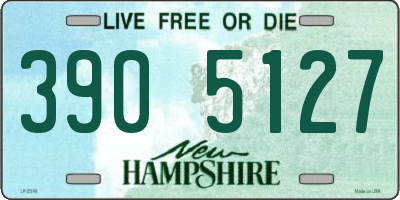 NH license plate 3905127
