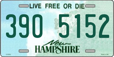 NH license plate 3905152