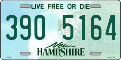 NH license plate 3905164