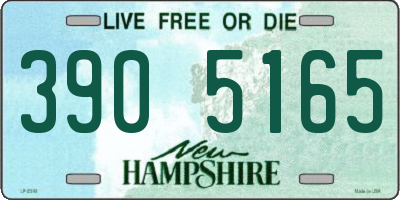 NH license plate 3905165