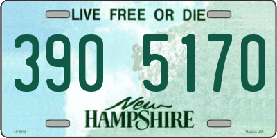 NH license plate 3905170