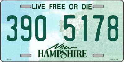 NH license plate 3905178