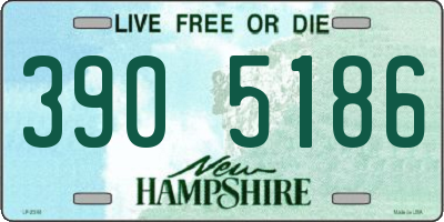 NH license plate 3905186