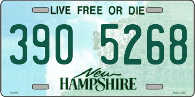 NH license plate 3905268