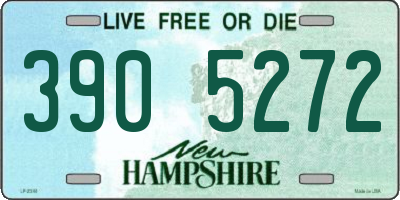 NH license plate 3905272