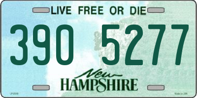NH license plate 3905277