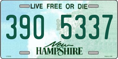 NH license plate 3905337