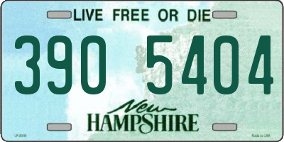 NH license plate 3905404