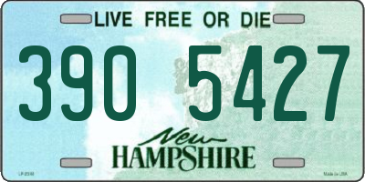 NH license plate 3905427