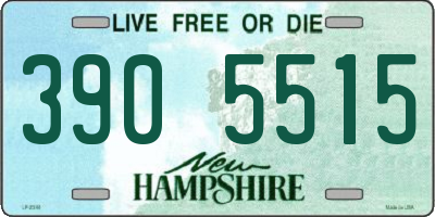 NH license plate 3905515