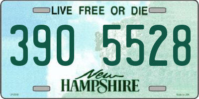 NH license plate 3905528