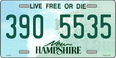 NH license plate 3905535