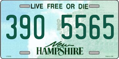 NH license plate 3905565